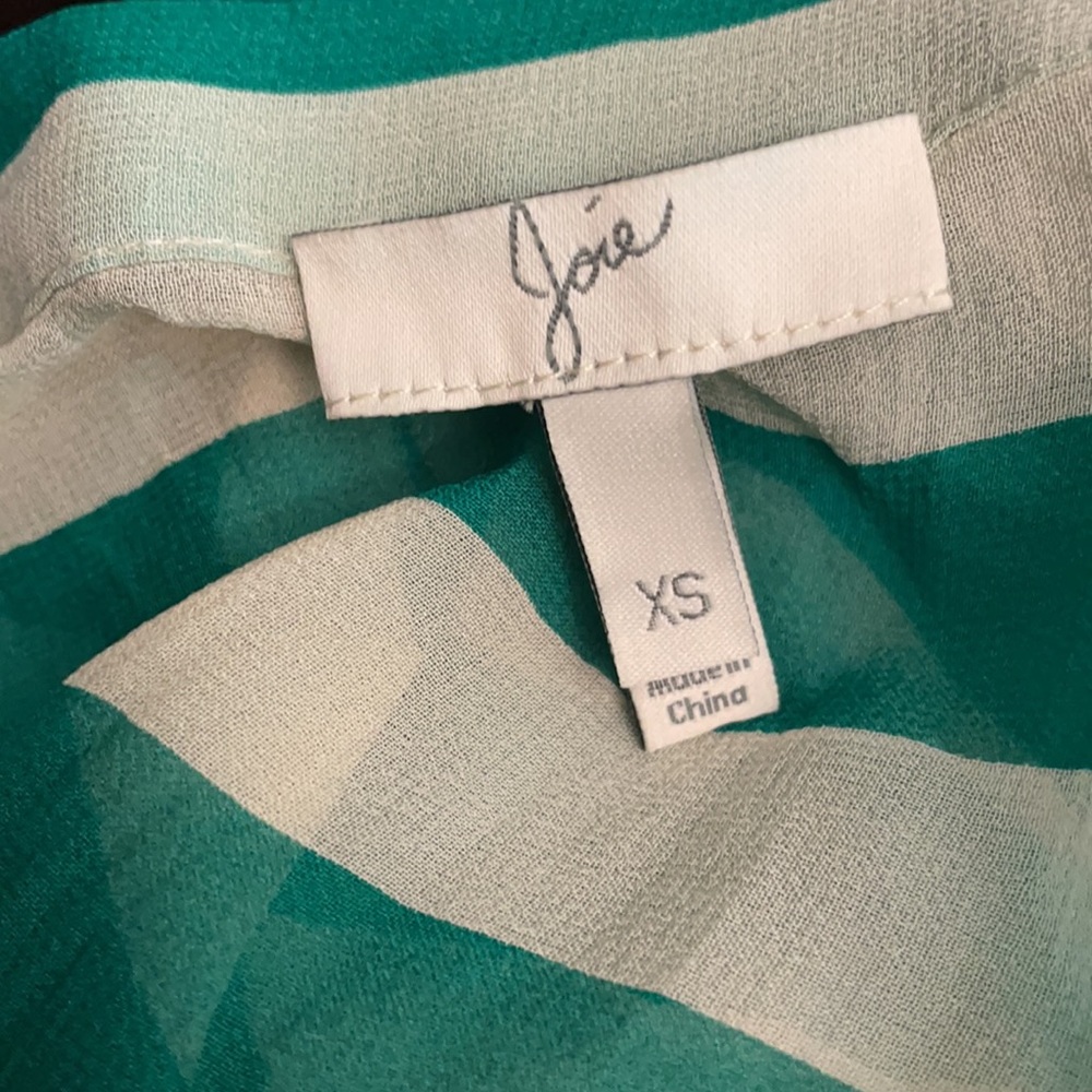 Joie Aceline Sheer Blouse - Picture 9 of 10